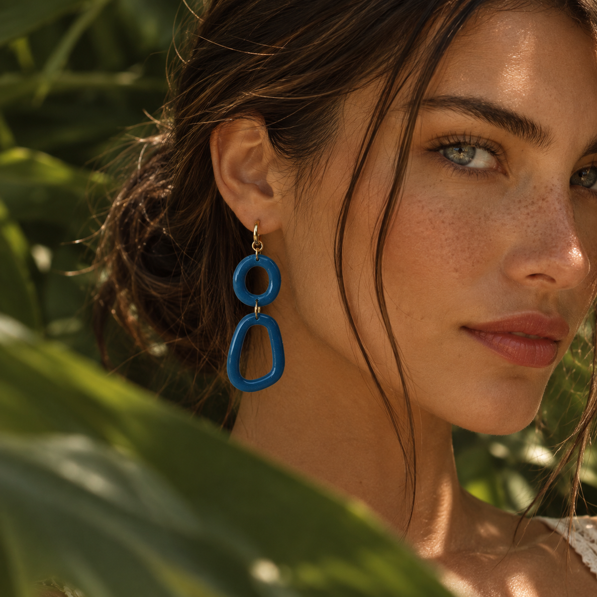 Aria Deep Ocean Earrings