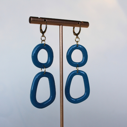 Aria Deep Ocean Earrings
