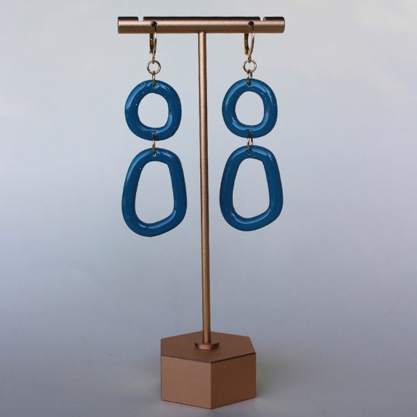 Aria Deep Ocean Earrings