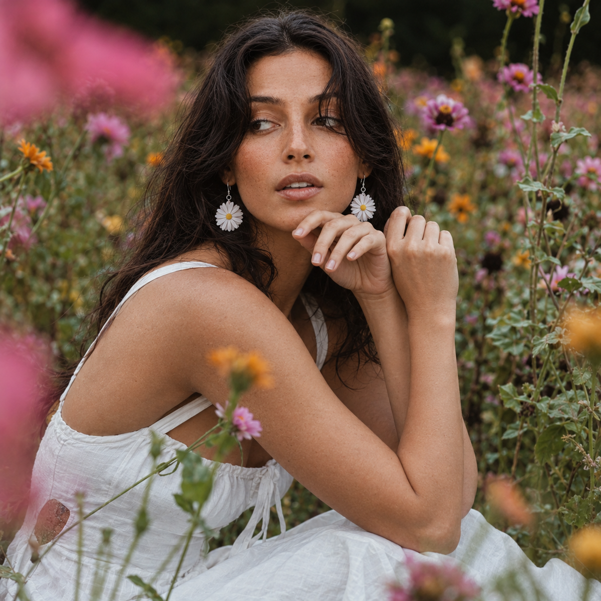 Daisy Earrings