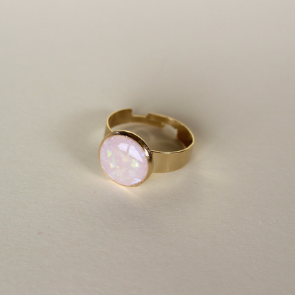 Halo Full Moon Adjustable Ring