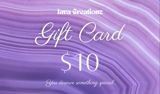 Java Creationz Gift Card
