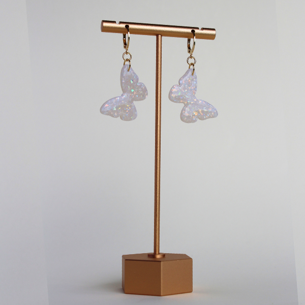 Psyche Full Moon Butterfly Earrings