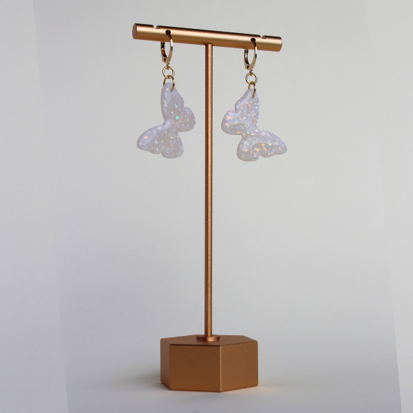 Psyche Full Moon Butterfly Earrings