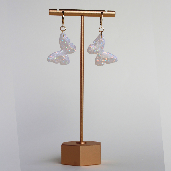 Psyche Full Moon Butterfly Earrings